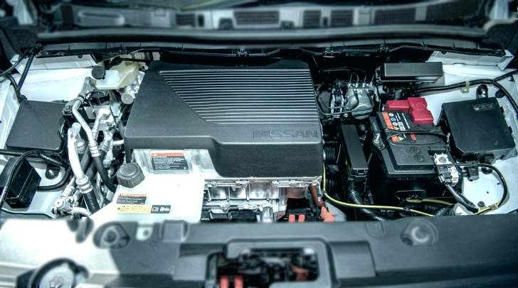 Engine Compartment Nissan Leaf 2018