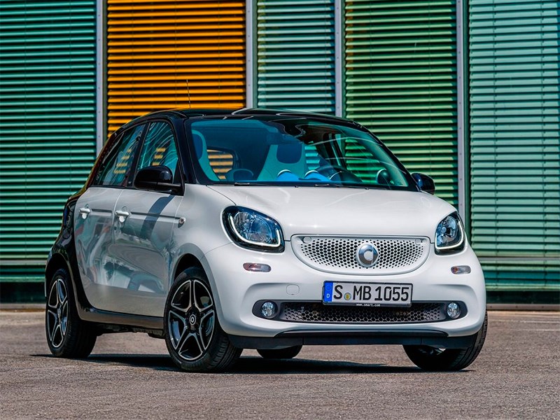 спереди smart forfour