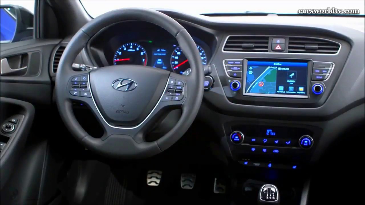 hyundai i20 interior