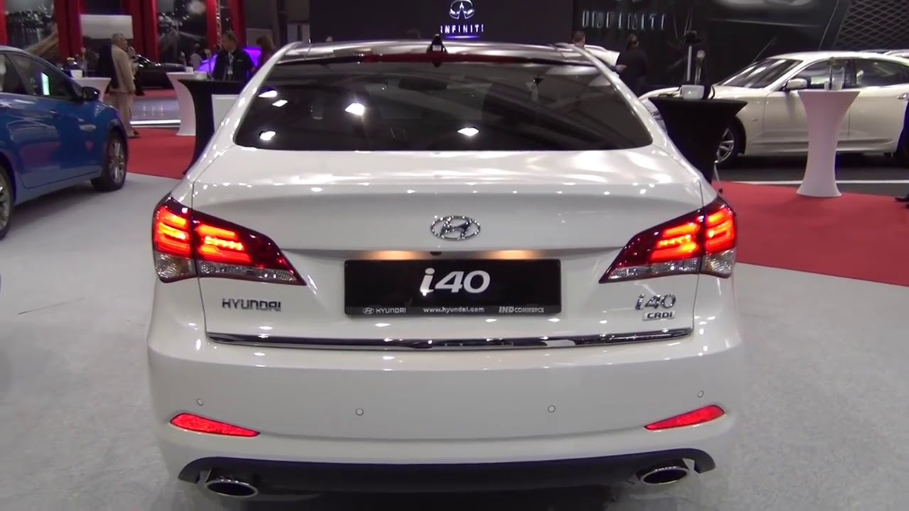 new hyundai i40 сзади