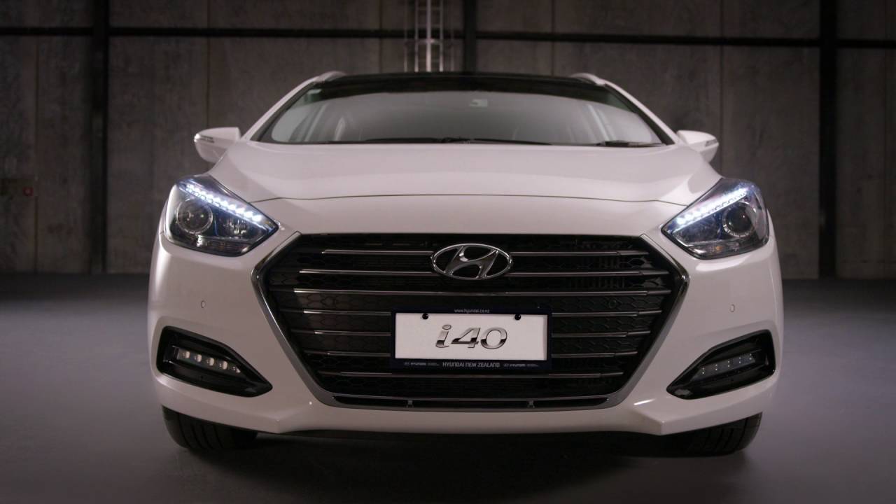 new hyundai i40спереди