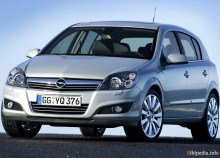 Тех. характеристики Opel Astra 5 дверей 2007 - 2009