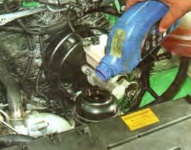 Прокачка, удаление воздуха из системы гидроусилителя рулевого управления Газель NEXT, замена рабочей жидкости в системе гидроусилителя рулевого управления