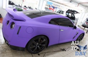 Матовая краска для авто