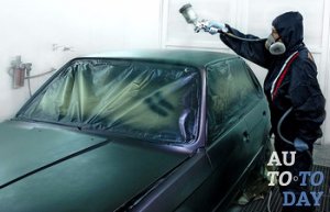 Технология покраски в матовый цвет