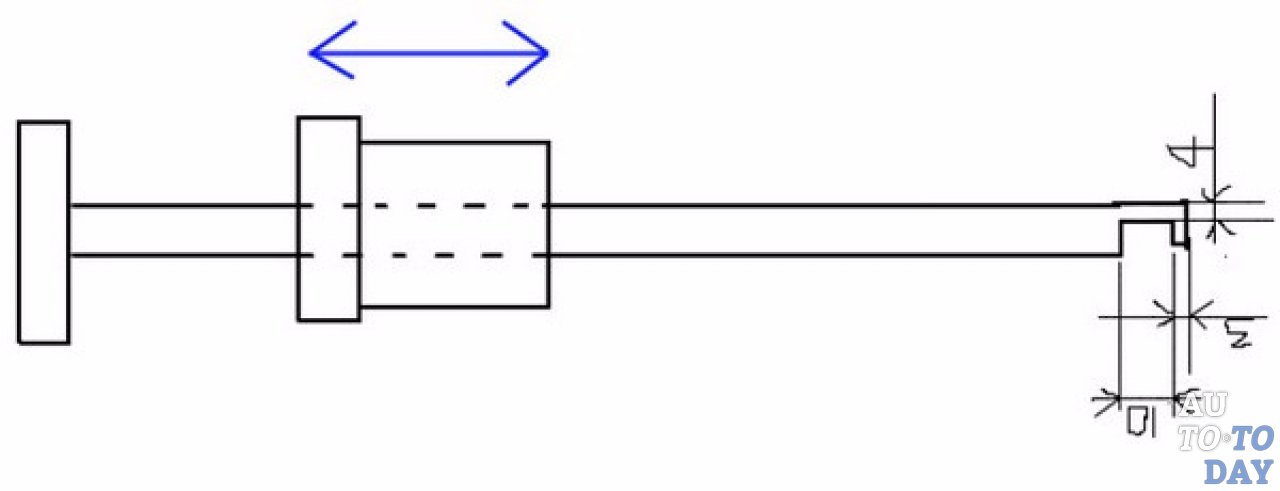 Чертеж обратного молотка
