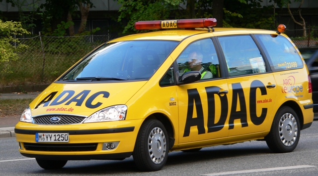 Машина компании ADAC