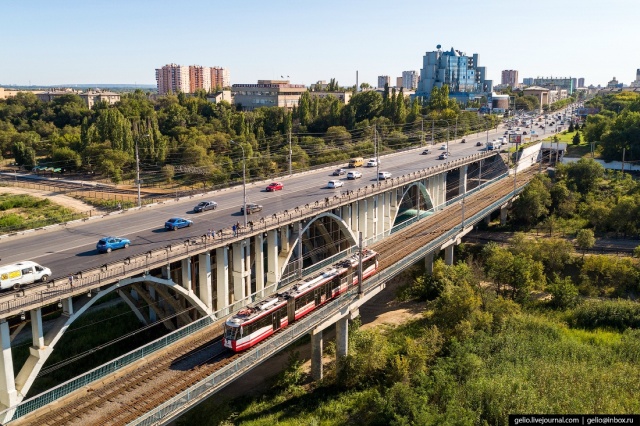 Современный Волгоград с высоты птичьего полета (66 фото)