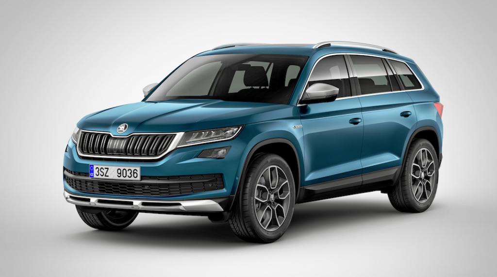 Skoda Kodiaq Scout.