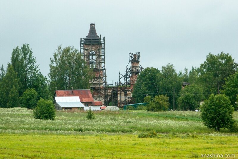 Восстановление сельского храма, Вологодская область