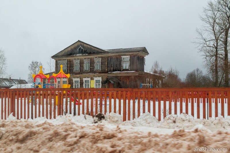 Бывший дом купца Оленева Ф.И., Вологодская область, Девятины