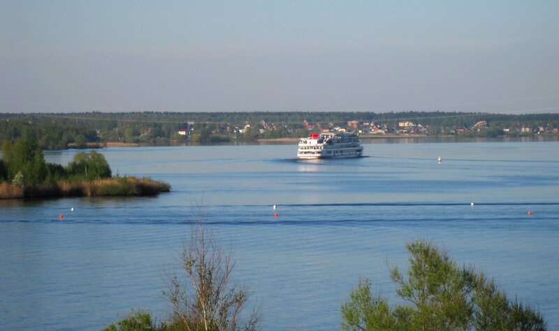 На Клязьминском водохранилище