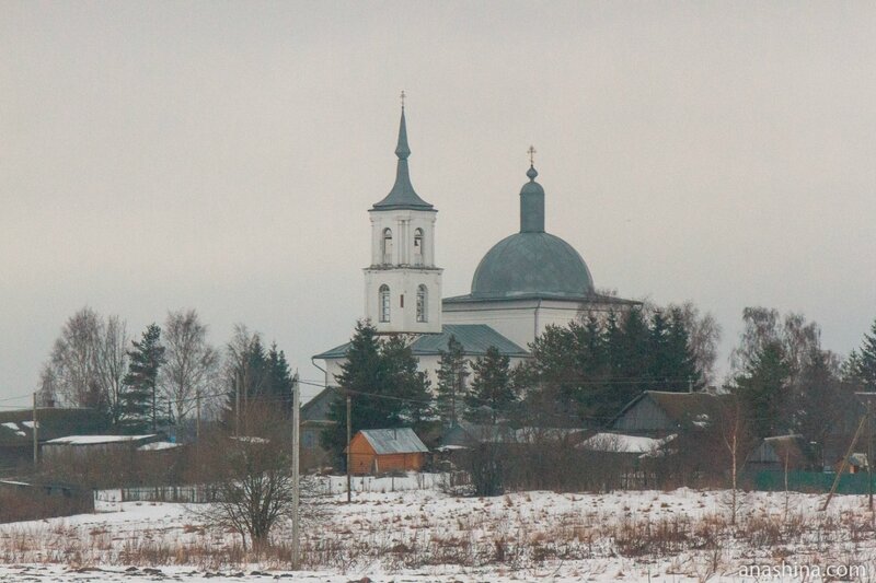 Церковь Воздвижения Честного Креста Господня в Воздвиженье, Вологодская область