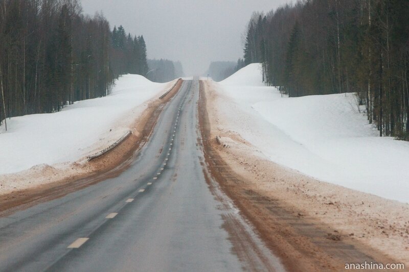 Трасса А-119, Вологодская область
