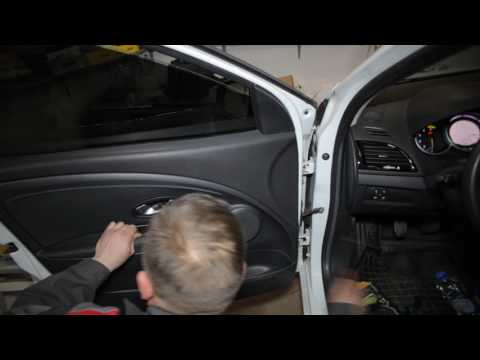 Renault Megane disassembly door - part I(Рено Меган разборка дверей)