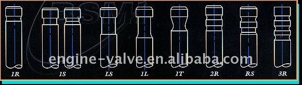 intake engine valves for LADA VAZ 1011/2101/2102
