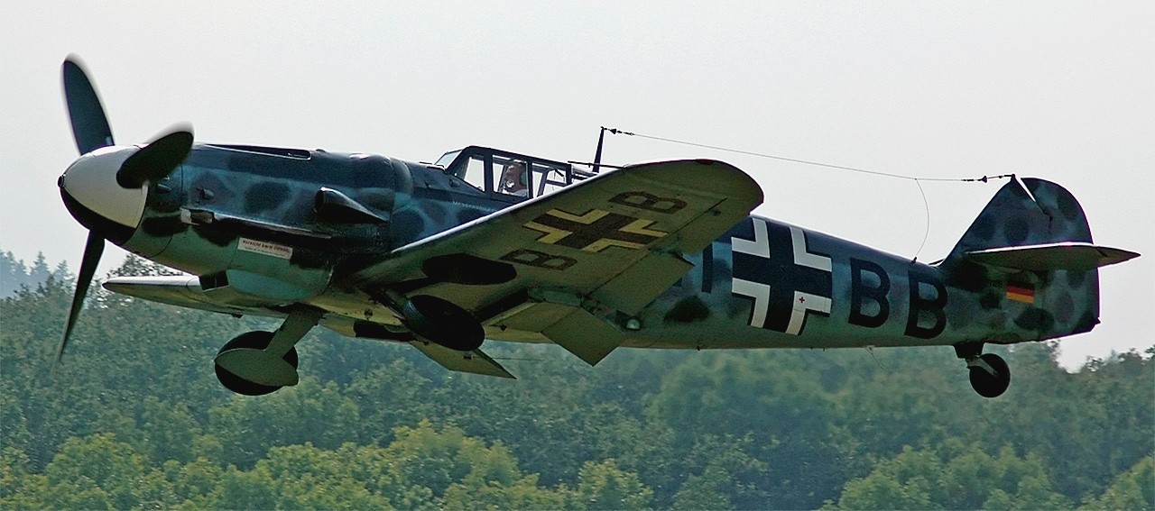 На фото: Messerschmidt Bf-109