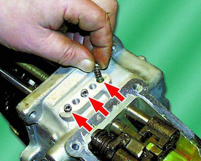  Разборка коробки передач ГАЗ 3110