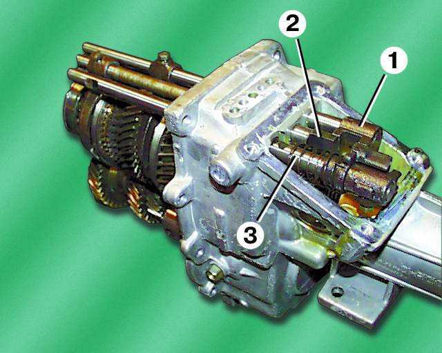  Разборка коробки передач ГАЗ 3110