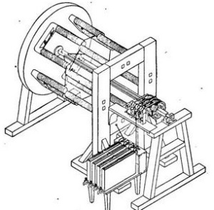 Первый электродвигатель постоянного тока Б.С.Якоби