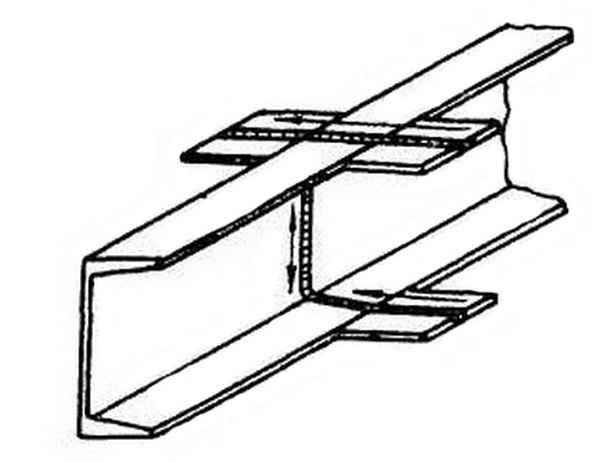 Сварка швеллера встык