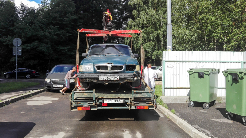 Где искать эвакуированную машину