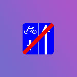 Новый знак для велосипедистов