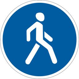 Знаки сервиса для пешеходов