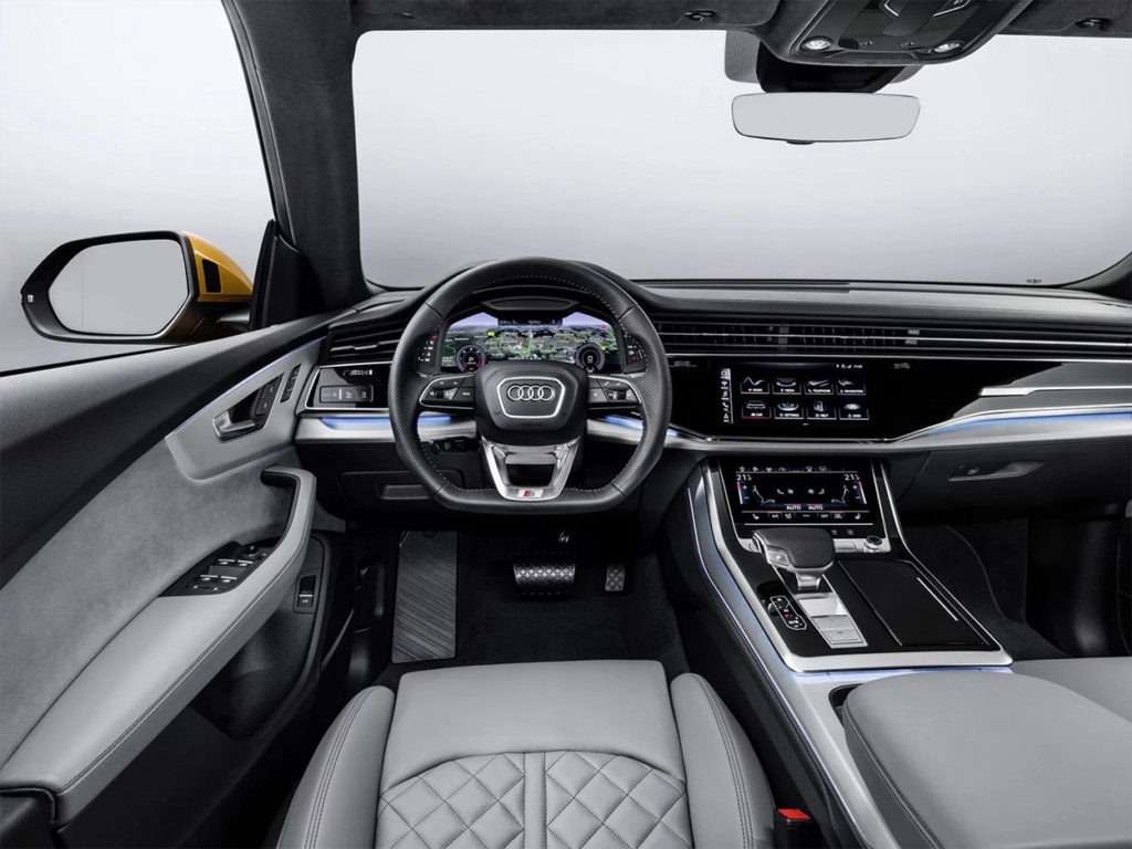 фото салон Audi Q8 2018-2019