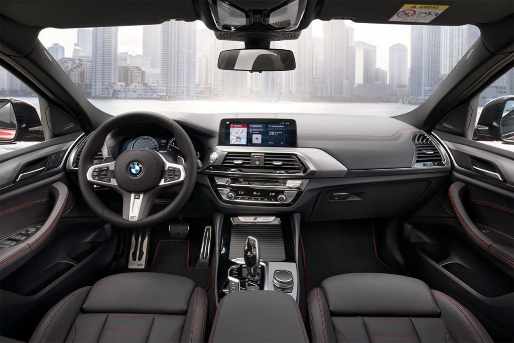 фото салон BMW X4 2018-2019