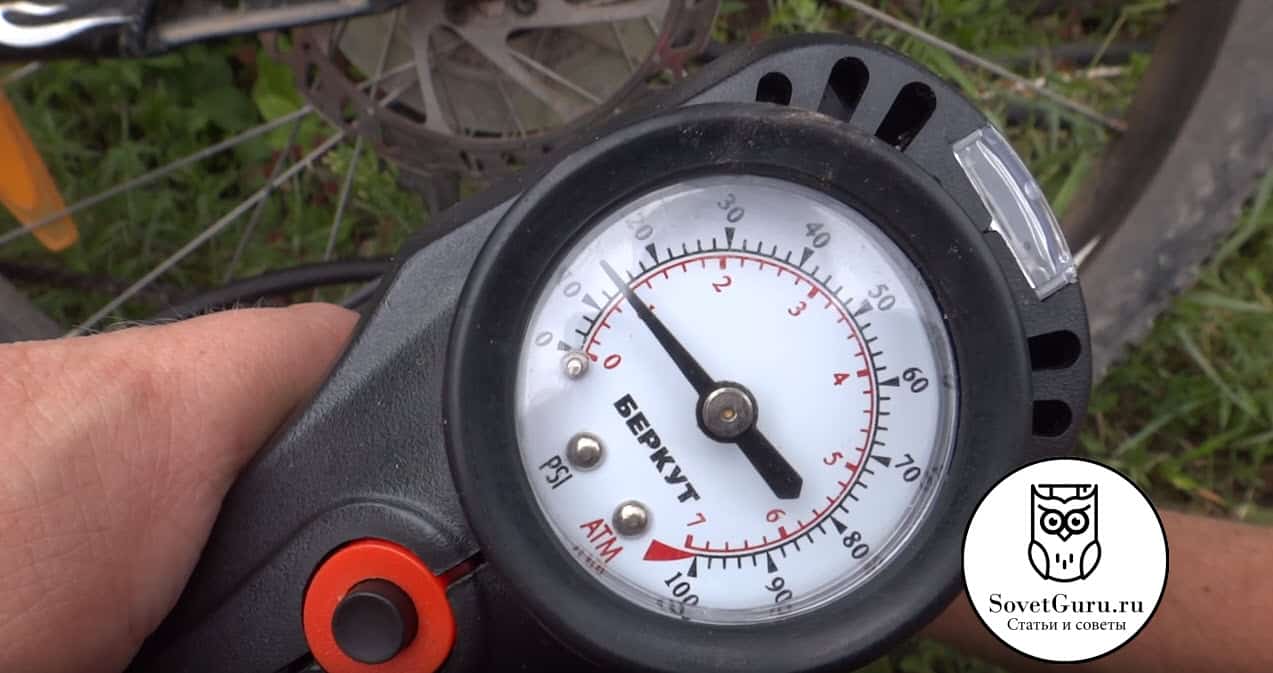 Как определить уровень давления в шинах велосипеда 