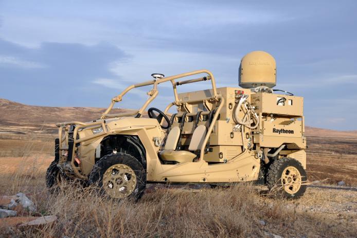 ​Багги Polaris MRZR с боевым лазером от Raytheon. raytheon.com - Лёгкие машины для тяжёлой работы 