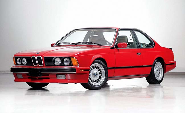 BMW M6 E24 - выпускался только для США