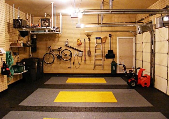 идея необычного дизайна гаража
