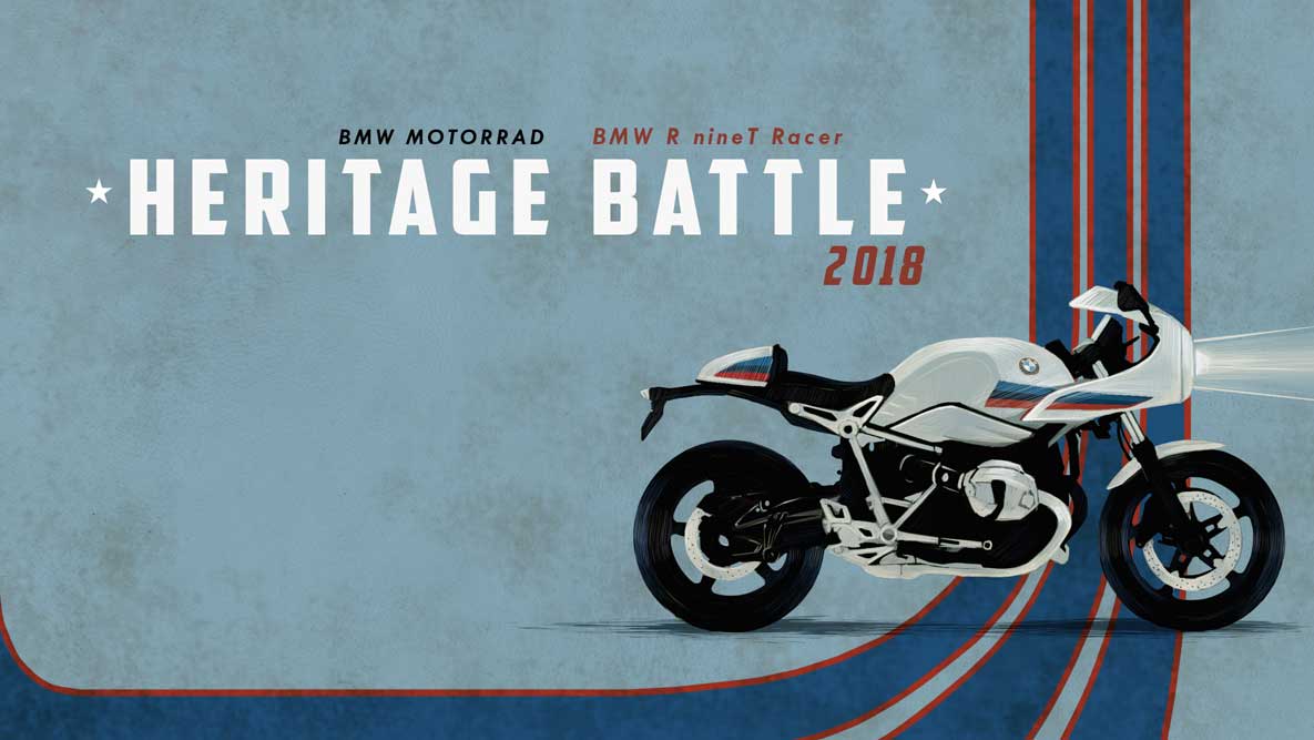 BMW Motorrad запускает Heritage Battle.